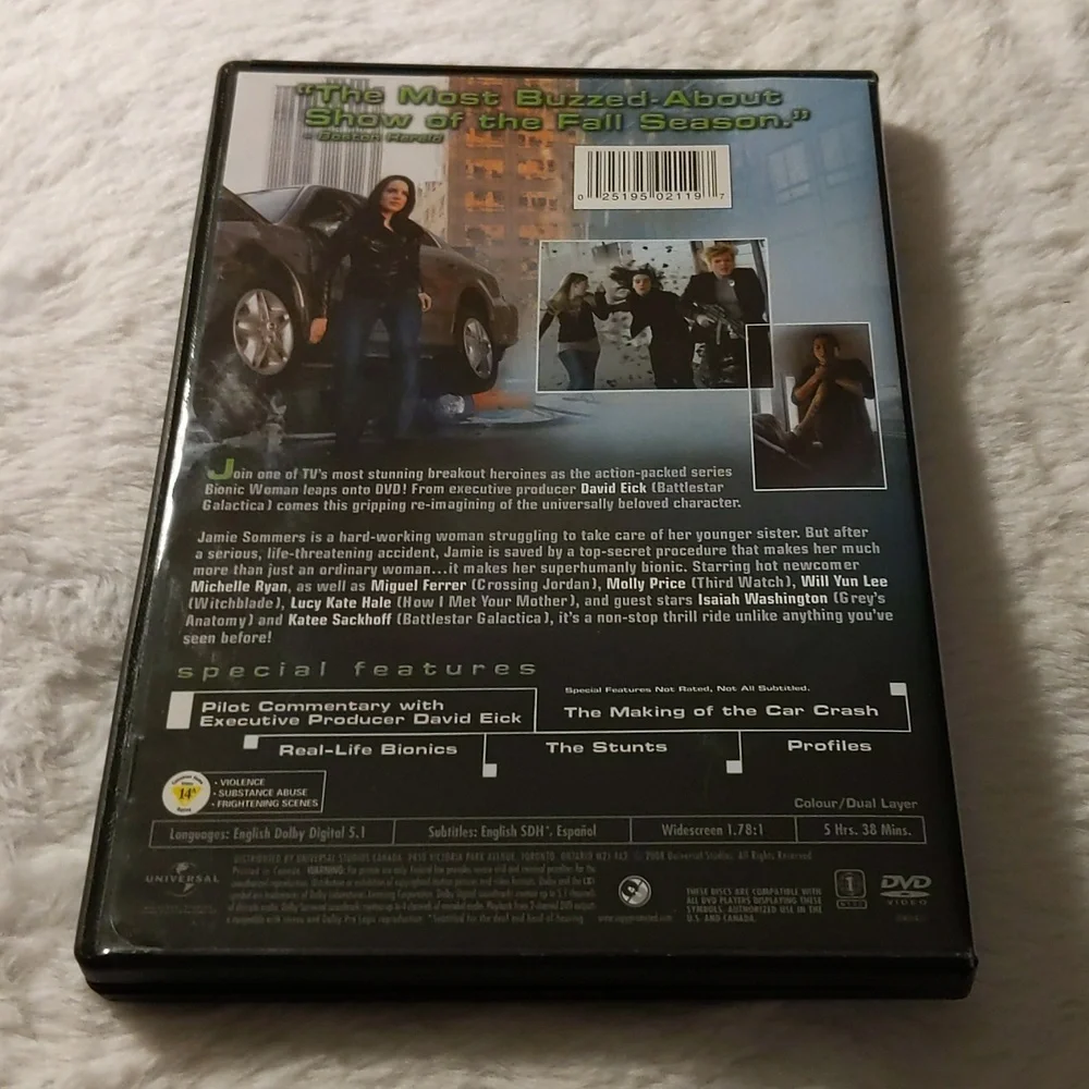 DVD| Bionic Woman Volume One - Picture 3 of 4